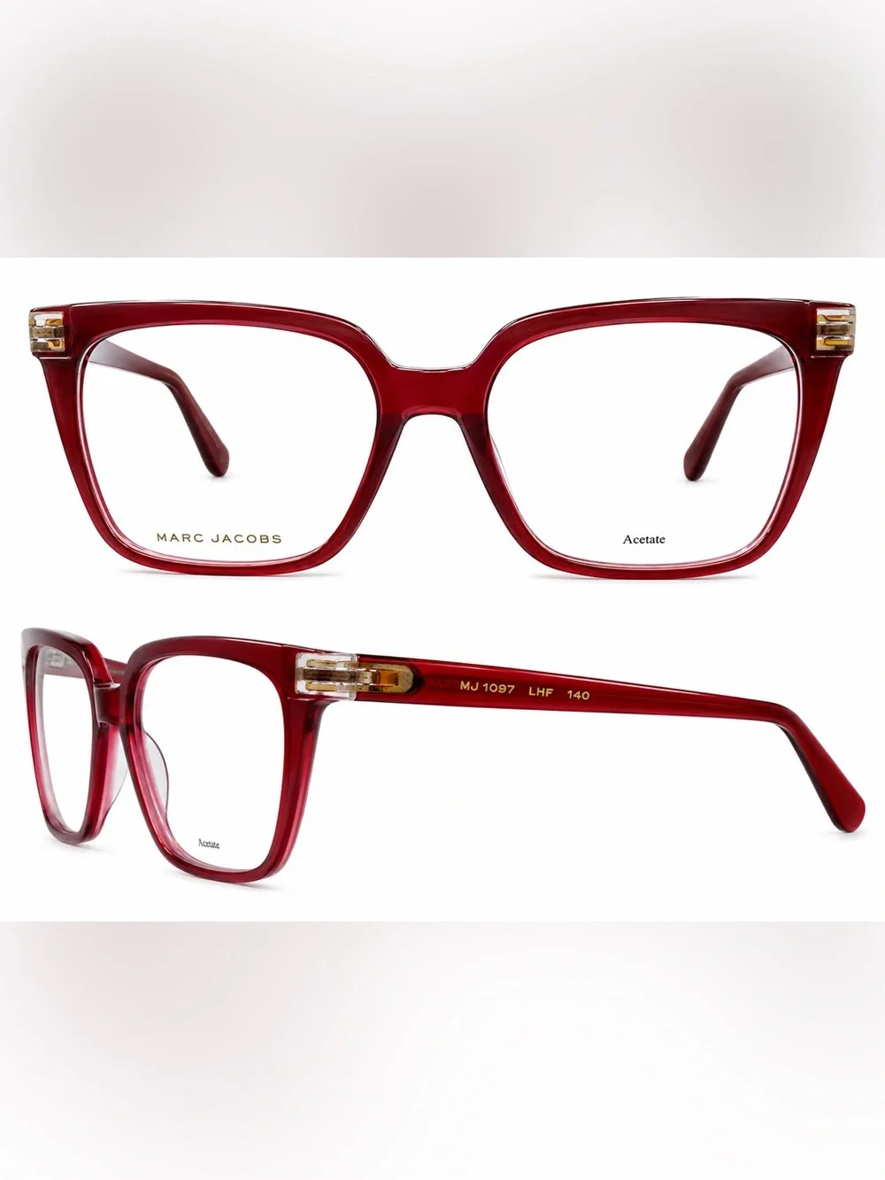 Marc Jacobs MJ 1097 eyeglasses in Burgundy